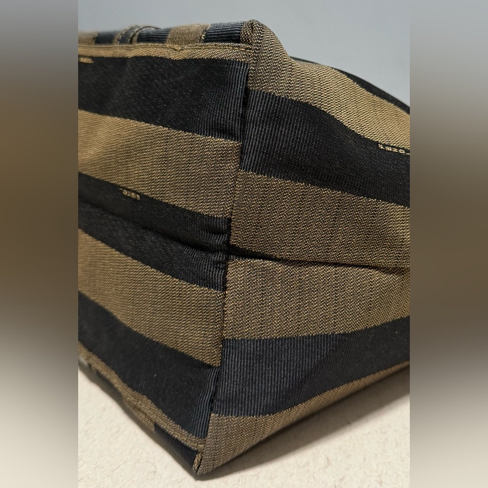 Fendi Pequin Zip Large Tote Bag - Picture 10 of 16